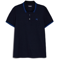 Textiel Heren Polo's korte mouwen NeroGiardini E072370U Blauw