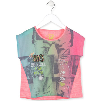Textiel Meisjes T-shirts korte mouwen Losan 714 1017AB Roze