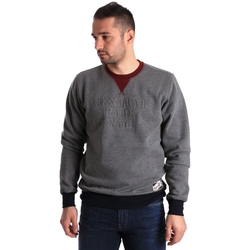 Textiel Heren Sweaters / Sweatshirts Key Up GF15 0001 Grijs