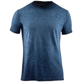 Textiel Heren T-shirts korte mouwen Lumberjack CM60343 004 517 Blauw