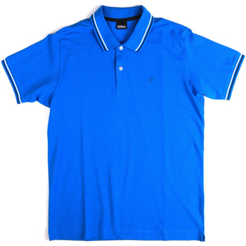 Textiel Heren Polo's korte mouwen Key Up 2Q70G 0001 Blauw