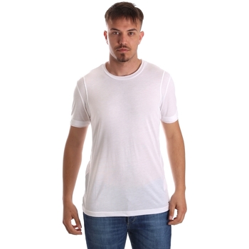 Textiel Heren T-shirts korte mouwen Gaudi 911FU64005 Wit