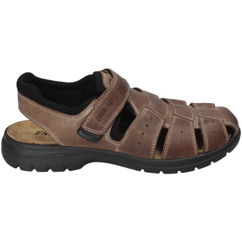 Schoenen Heren Sandalen / Open schoenen Enval 3247522 Brown