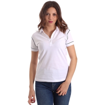 Textiel Dames T-shirts & Polo’s La Martina NWP002 PK001 Wit