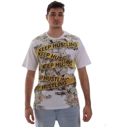 Textiel Heren T-shirts korte mouwen Sprayground SP017S Wit