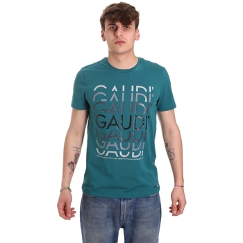 Textiel Heren T-shirts & Polo’s Gaudi 011BU64068 Groen