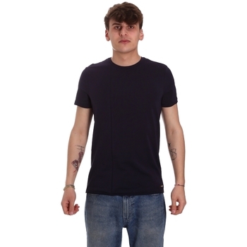 Textiel Heren T-shirts korte mouwen Gaudi 011BU64093 Blauw