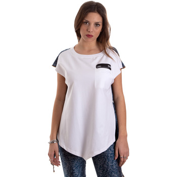 Textiel Dames T-shirts & Polo’s Versace D3HVB657S0683904 Wit