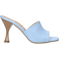 Schoenen Dames Leren slippers Grace Shoes 6293Y014 Blauw