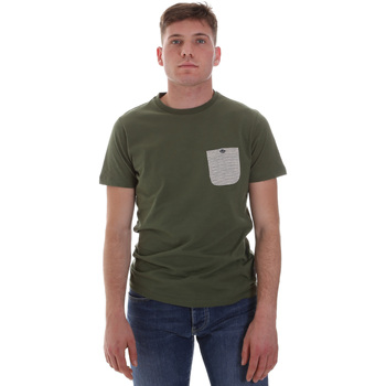 Textiel Heren T-shirts korte mouwen Sseinse ME1588SS Groen