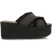 Schoenen Dames Leren slippers Exé Shoes G47006247001 Zwart