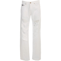 Textiel Heren Jeans Versace A2GVB0R2HRC5E003 Wit