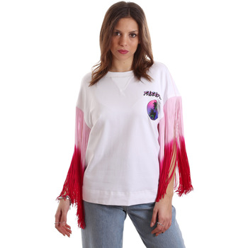 Textiel Dames T-shirts korte mouwen Versace B2HVB71511701003 Wit