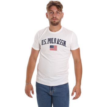 Textiel Heren T-shirts korte mouwen U.S Polo Assn. 57117 49351 Wit