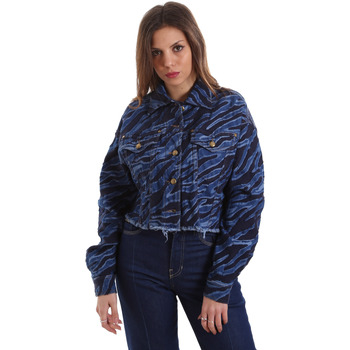 Textiel Dames Jacks / Blazers Versace C0HVB939AQC5Q904 Blauw