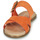 Schoenen Dames Leren slippers Tamaris LIDYA Orange
