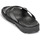 Schoenen Heren Leren slippers Geox U XAND 2S C Zwart