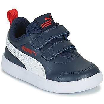 Schoenen Kinderen Lage sneakers Puma COURTFLEX INF Blauw