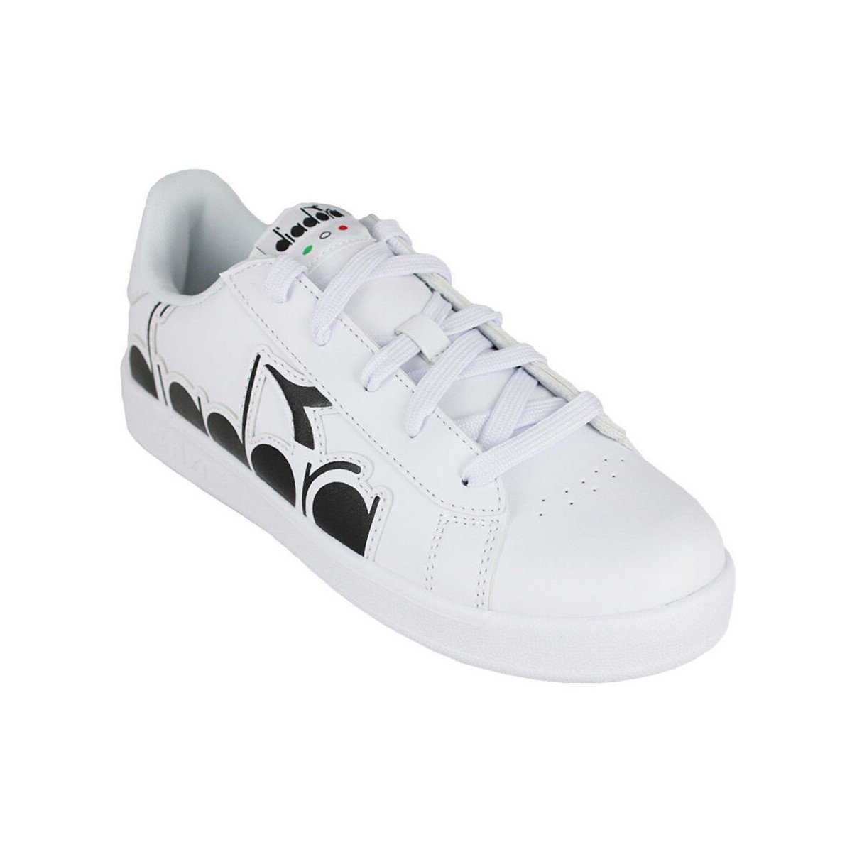 Schoenen Kinderen Sneakers Diadora 101.176274 01 C0351 White/Black Zwart
