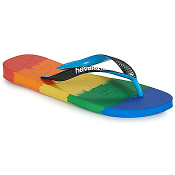 Schoenen Slippers Havaianas TOP LOGOMANIA MULTICOLOR Multicolour