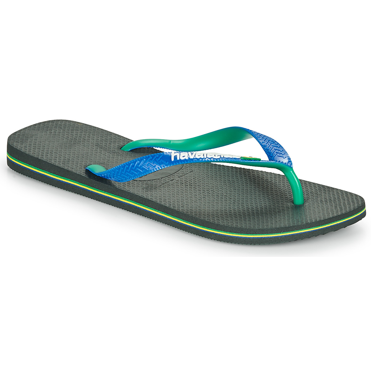 Schoenen Slippers Havaianas BRASIL MIX Zwart / Blauw