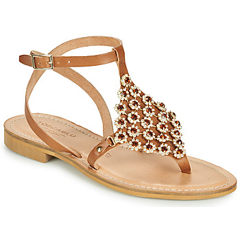 Schoenen Dames Sandalen / Open schoenen Tosca Blu PERLA  camel