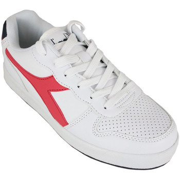 Schoenen Kinderen Sneakers Diadora 101.173301 01 C0673 White/Red Rood