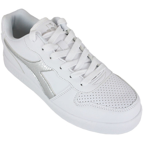Schoenen Kinderen Sneakers Diadora 101.175781 01 C0516 White/Silver Zilver
