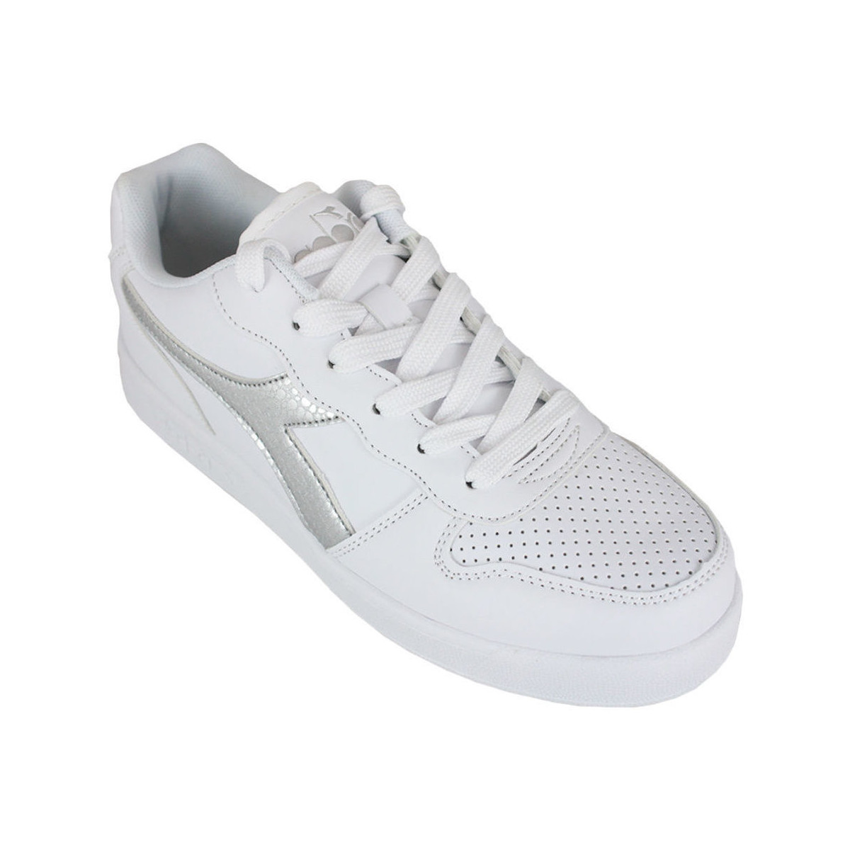 Schoenen Kinderen Sneakers Diadora 101.175781 01 C0516 White/Silver Zilver