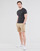 Textiel Heren T-shirts korte mouwen Polo Ralph Lauren T-SHIRT AJUSTE EN COTON Zwart
