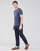 Textiel Heren T-shirts korte mouwen Polo Ralph Lauren T-SHIRT AJUSTE COL ROND EN COTON LOGO PONY PLAYER Blauw
