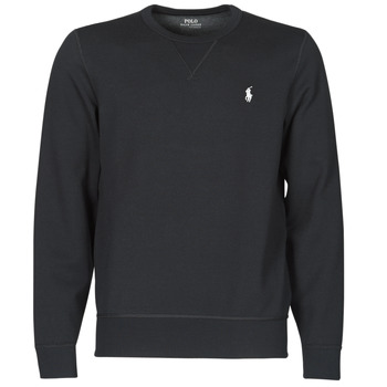 Textiel Heren Sweaters / Sweatshirts Polo Ralph Lauren SWEATSHIRT COL ROND EN JOGGING DOUBLE KNIT TECH LOGO PONY PLAYER Zwart