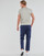 Textiel Heren T-shirts korte mouwen Polo Ralph Lauren T-SHIRT AJUSTE COL ROND EN COTON LOGO PONY PLAYER Grijs