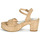 Schoenen Dames Sandalen / Open schoenen Myma POULIDOU Taupe