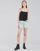 Textiel Dames Korte broeken / Bermuda's Calvin Klein Jeans HIGH RISE SHORT Blauw / Clair