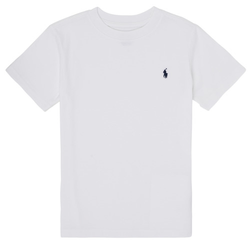 Textiel Jongens T-shirts korte mouwen Polo Ralph Lauren LILLOU Wit