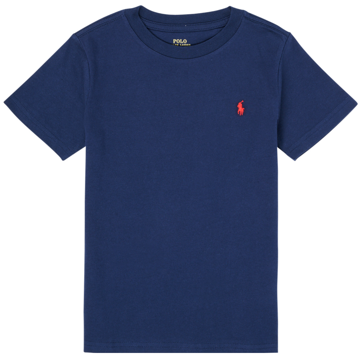 Textiel Kinderen T-shirts korte mouwen Polo Ralph Lauren TINNA Marine