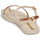 Schoenen Dames Sandalen / Open schoenen Ipanema Ipanema Fashion Sandal VIII Fem Beige / Goud