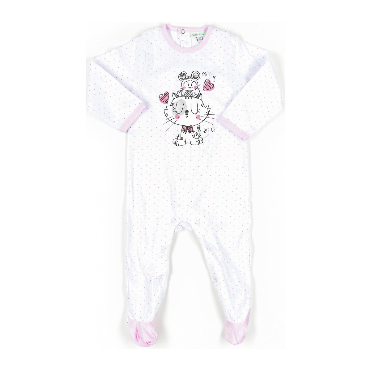 Textiel Kinderen Pyjama's / nachthemden Yatsi 7056-ROSA Multicolour