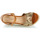 Schoenen Dames Sandalen / Open schoenen Karston LABON Brown / Goud