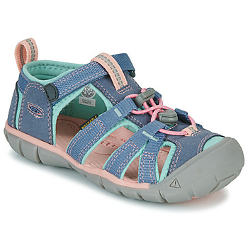 Schoenen Meisjes Sandalen / Open schoenen Keen SEACAMP II CNX Blauw / Roze