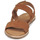 Schoenen Dames Sandalen / Open schoenen Clarks KARSEA STRAP  camel