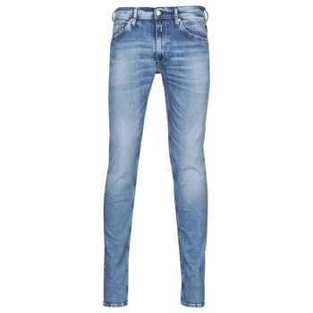 Textiel Heren Skinny Jeans Replay JONDRILL Pants Blauw / Clair