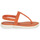 Schoenen Dames Slippers Melissa FLASH SANDAL & SALINAS Orange / Beige