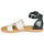 Schoenen Dames Sandalen / Open schoenen Melissa MELISSA MODEL SANDAL Wit / Zwart