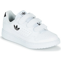 Schoenen Kinderen Lage sneakers adidas Originals NY 92  CF C Wit / Zwart