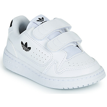 Schoenen Kinderen Lage sneakers adidas Originals NY 92 CF I Wit / Zwart