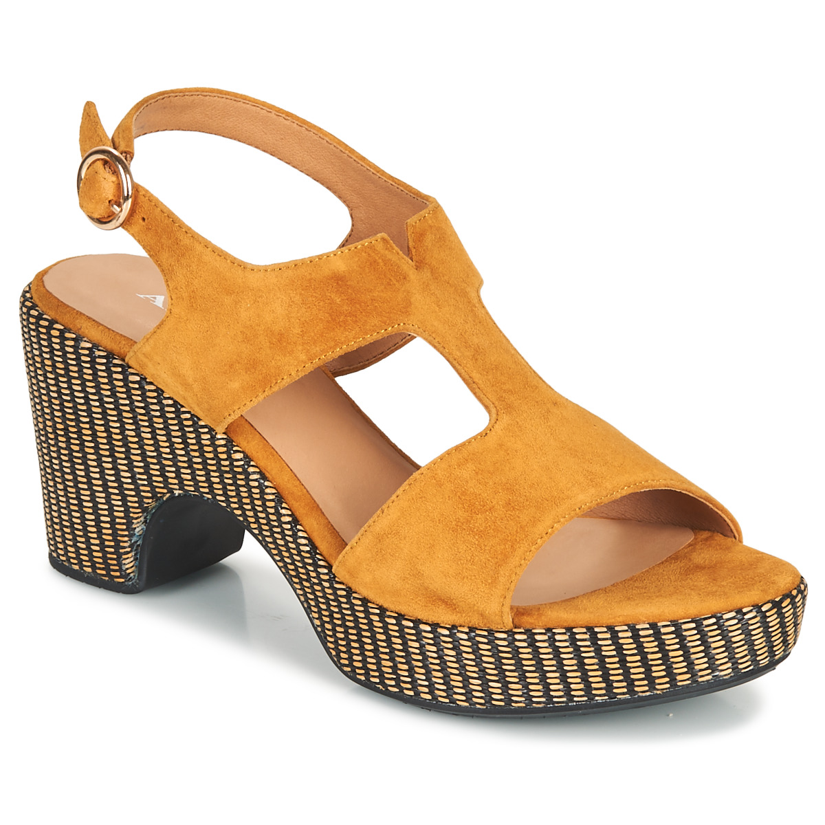Schoenen Dames Sandalen / Open schoenen Adige ROMA V7 UNER SAFRAN Brown