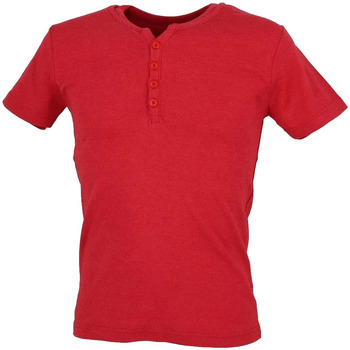 Textiel Heren T-shirts korte mouwen La Maison Blaggio  Rood
