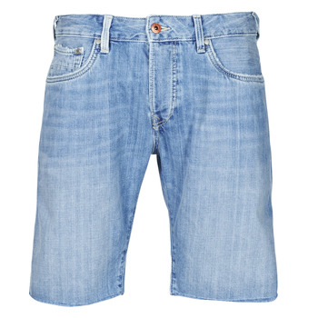 Textiel Heren Korte broeken / Bermuda's Pepe jeans STANLEU SHORT BRIT Blauw / Clair